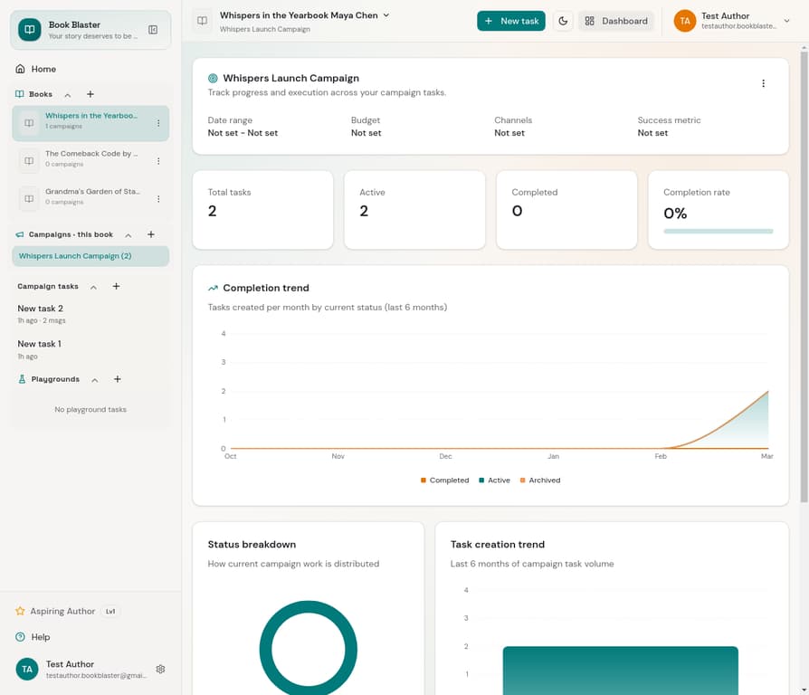 Book Blaster — AI Generates Everything
