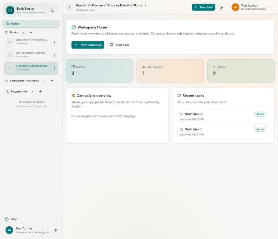 Book Blaster — Add Your Book in Seconds